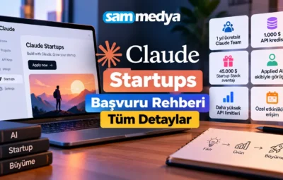 Claude Startups programı başvuru rehberi, ücretsiz Claude Team, API kredisi ve Startup Stack avantajları