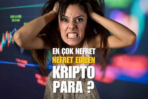 Kripto para piyasasında yaşanan düşüş nedeniyle sinirli bir yatırımcının reaksiyonu.