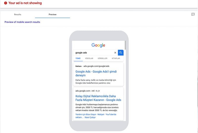 Reklam Etkinliğini Önizleyin ve Analiz Edin Reklam Performansınızı Test Edin: Önizleme ve Teşhis